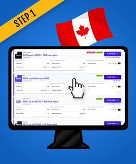 Choose an Alberta online casino from comparison list