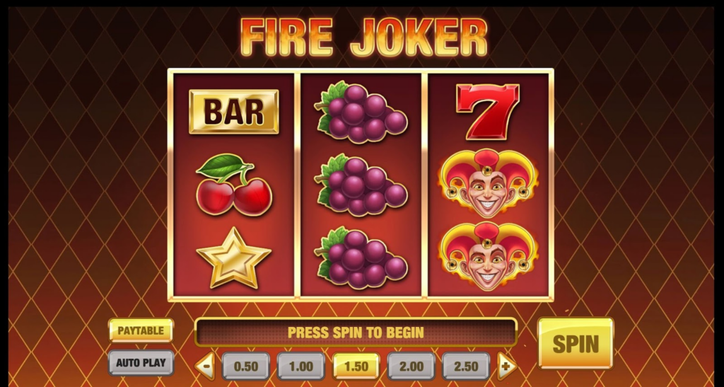 Fire Joker by Play'n GO gameplay