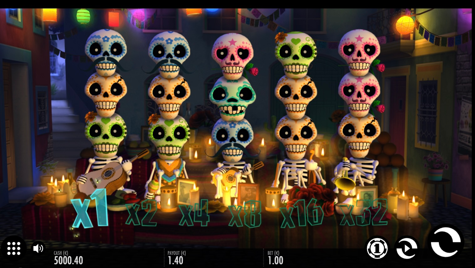 Esqueleto Explosivo is a popular and entertaining casino slot game by Thunderkick