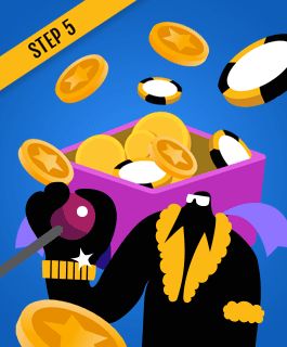 Start playing with a low wager bonus