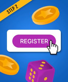 Register button being clicked to sign up at a Revolut casino.