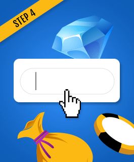 Empty input field ready for Revolut card details at the casino cashier.