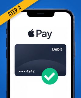 Make debit card your default payment method for Apple Pay online casino deposits.
