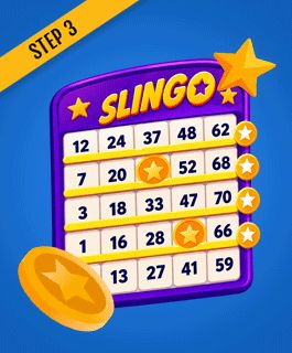 Fill Lines to Progress to Play Slingo